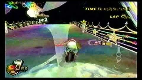 Mario Kart Wii Wi-fi Hacker Race#4 Funny Race XD