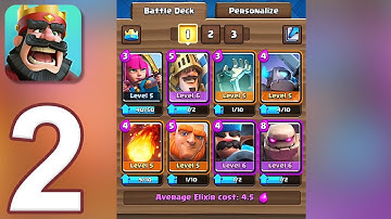 Clash Royale - Gameplay Walkthrough Part 2 - Battle and Party Modes (iOS, Android)