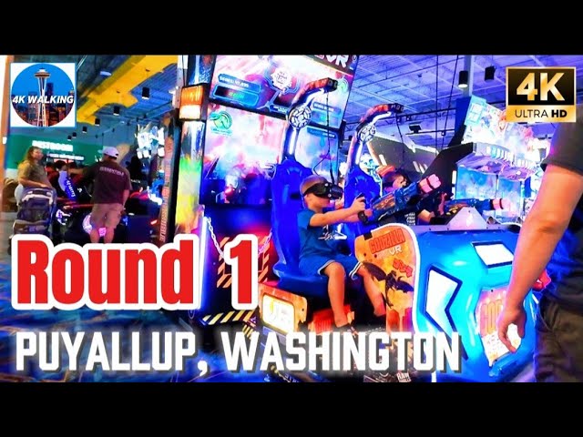 🇺🇸 Japanese Round 1 Bowling & Arcade in Puyallup, WA United
