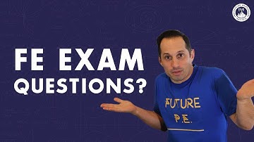 What Is the Breakdown of Questions on the FE Exam?