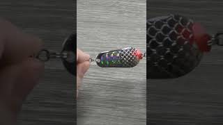 Проводка блесны на щуку #рыбалка #щука #shorts