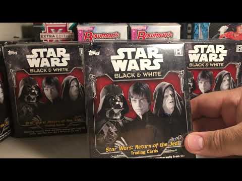 2020 Topps Star Wars Cards Opening Series #73 - Hobby Box #8 of Black & White Return of the Jedi