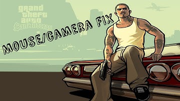 Mouse & Camera FIX GTA San Andreas -  [PC] [Working 2025]