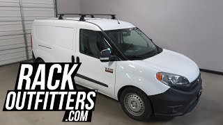 RAM ProMaster City with Yakima SkyLine JetStream Roof Rack Crossbars