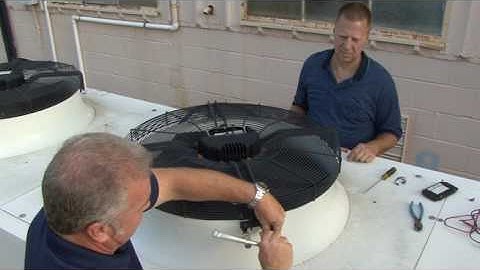 Advansor CO2 Booster System Tech Tip - Air-Cooled Condenser Fan Change-out