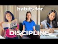 4 simple habits for discipline without destroying yourself  drishti sharma