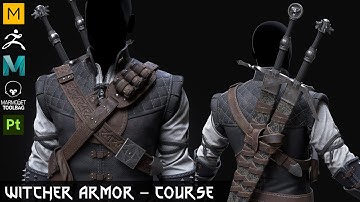 Course - Witcher Manticore Armor Set - Teaser