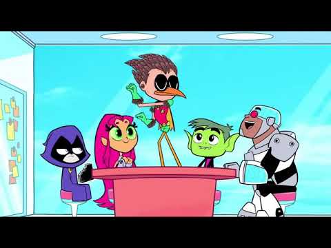 موقف مضحك ابطال التايتنز 