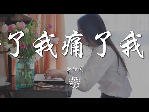 黃靜美 - 我傷了我痛了我累了『拿不起放不下都是我活該』【動態歌詞Lyrics】