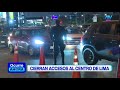 Tráfico en Lima por marcha de Juntos por el Perú: vías afectadas