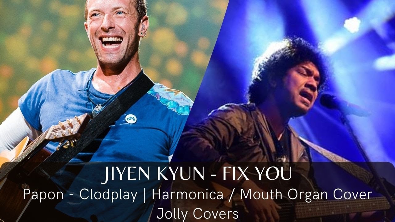 Jiyen Kyun Fix You Harmonica / Mouth Organ Cover coldplay paponmusic Cover 
