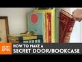 How to make a secret door  bookcase  i like to make stuff