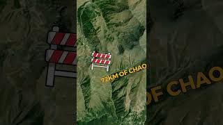 The World's Most Dangerous Road | Abano Pass Animation #mapanimation #travel #geopolitics #maps screenshot 5