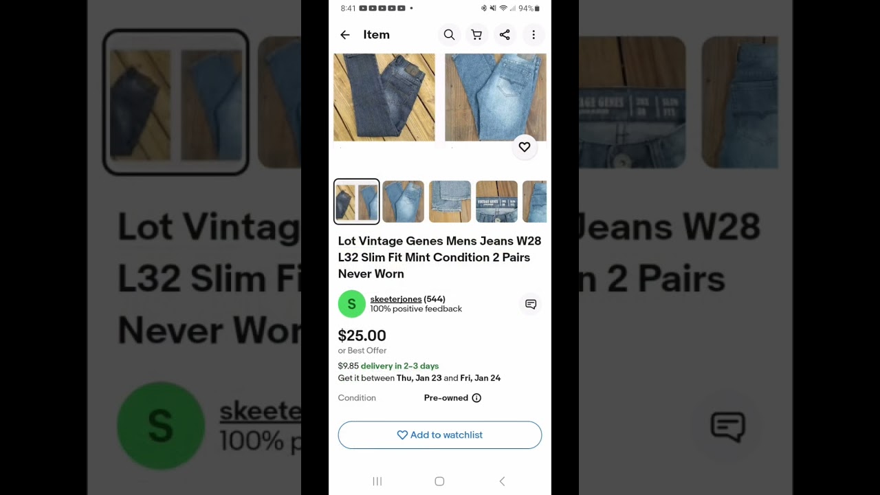 Listings of the day Jan 20 