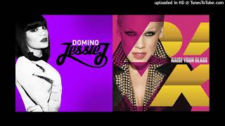 Jessie J vs P!nk - Domino / Raise Yor Glass