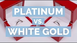 Platinum vs. White Gold | The Diamond Pro Guide