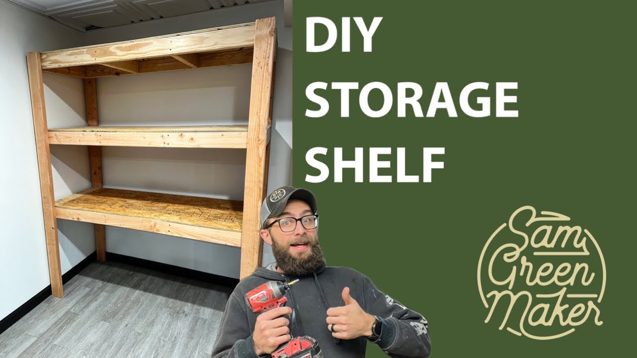 Reversible DIY Wall Shelf--From SCRAP WOOD!