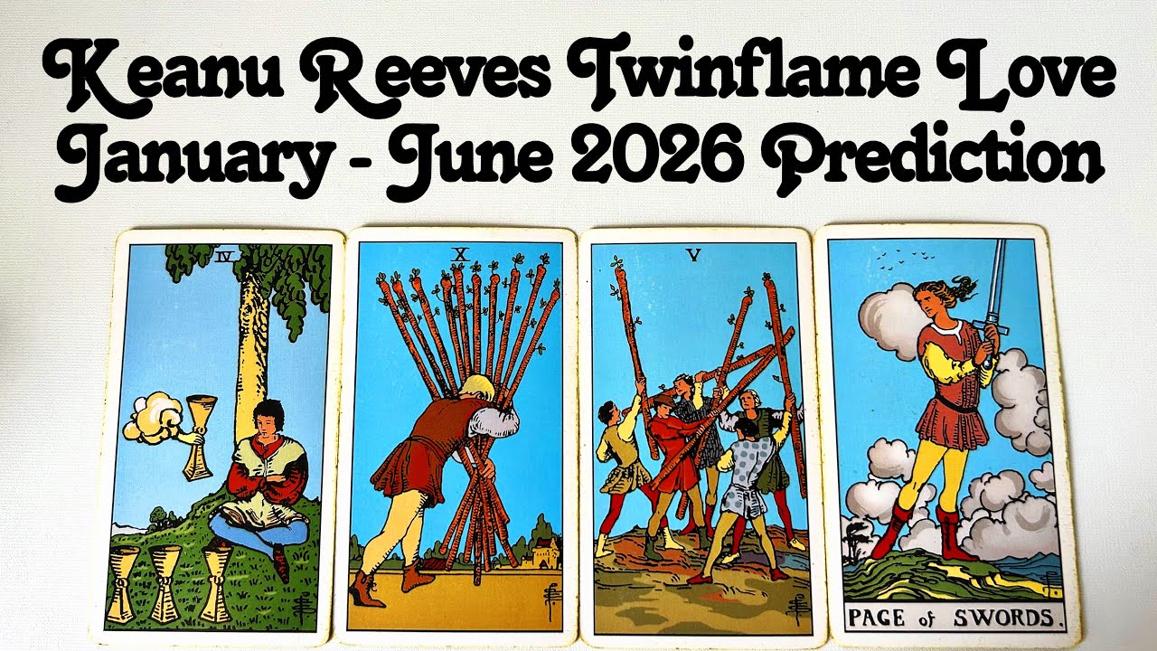Прогноз и предсказание отношений Киану Ривза и его «близнецового пламени» на январь-июнь 2026 год...