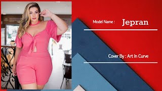 Beautiful Plus size curvy women Jepraun with gorgeous fashionable trendy outfit style || CURVY GIRL