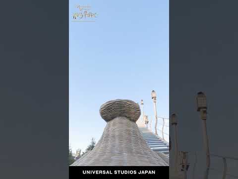魔法界の生き物と空を翔けよう。#USJ #Shorts