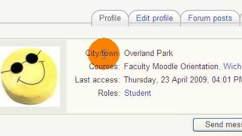 Messaging in Moodle Part I