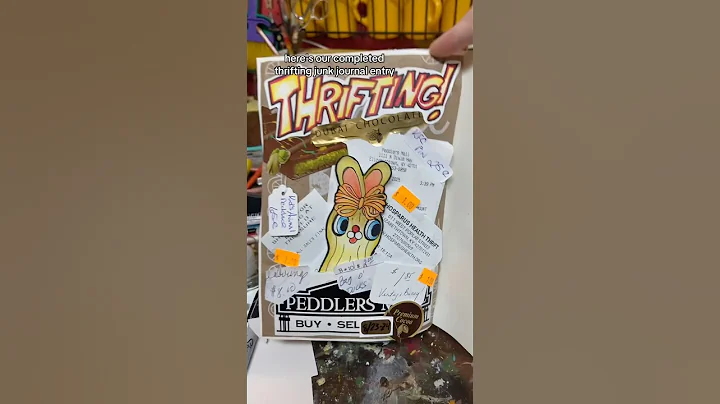 Thrift haul + Junk Journal time!! #thrifthaul #junkjournal