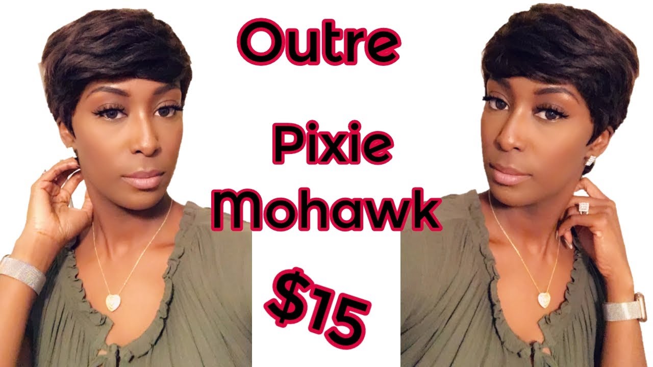 Outre Pixie Mohawk-Affordable Summer Wig! - YouTube