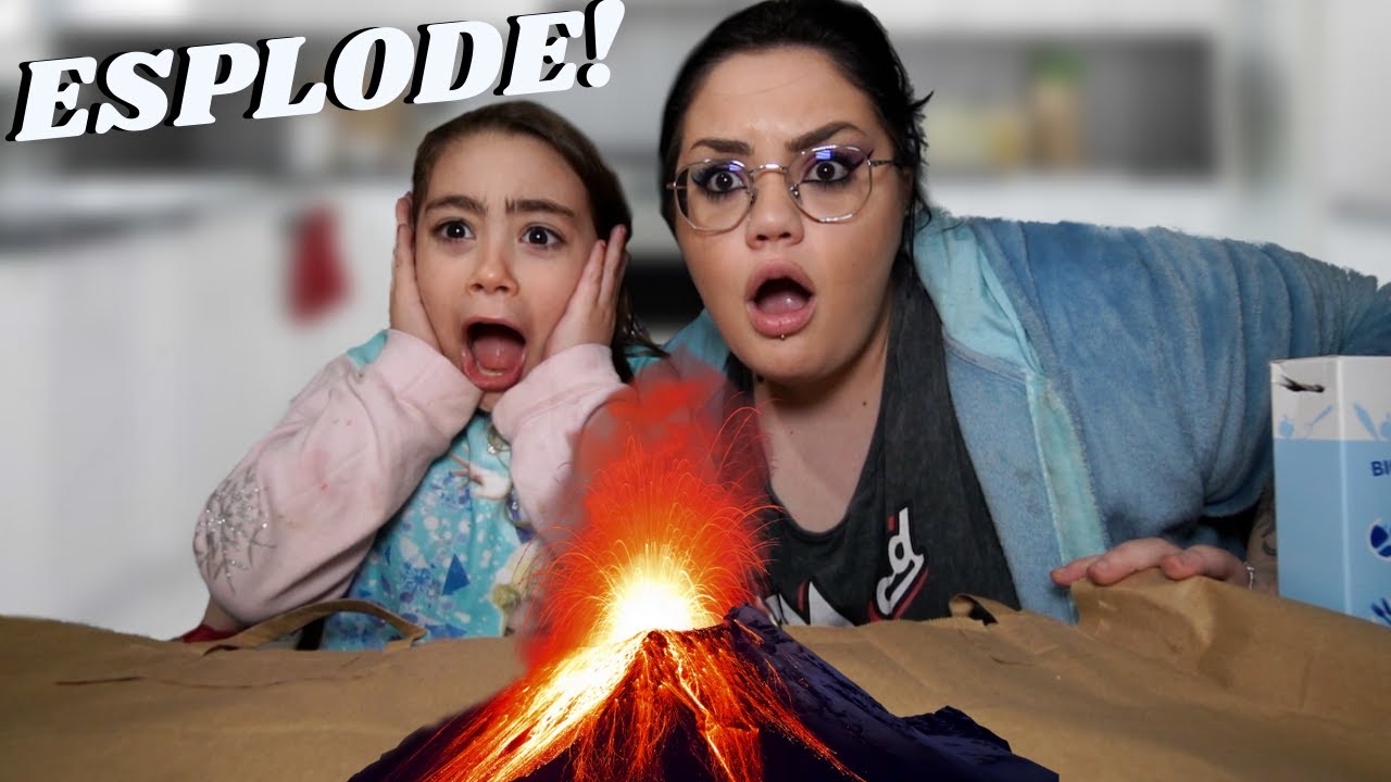 CHE CASINO CREIAMO UN VULCANO DENTRO CASA Chiara Paradisi YouTube