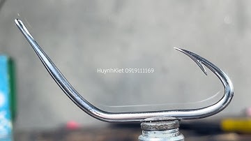 Lưỡi Câu Cá Lóc Cá Quả Cá Tràu Cá Chẻm 2,8mm/6cm Huỳnh Kiệt ĐTZalo: 01919111169