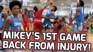 Mikey Williams Returns From Injury \& Ends Game With INSANE EASTBAY! Links With Robert Dillingham! 🤮
