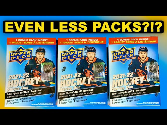 21-22 Upper Deck Series 1 Hockey Blaster Box