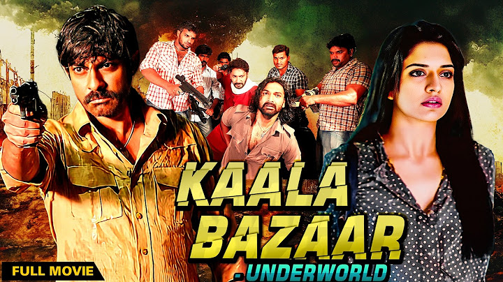 Kaala Bazaar Underworld | South Hindi Dubbed Full Movie | Jagapati Babu, Vimala Raman