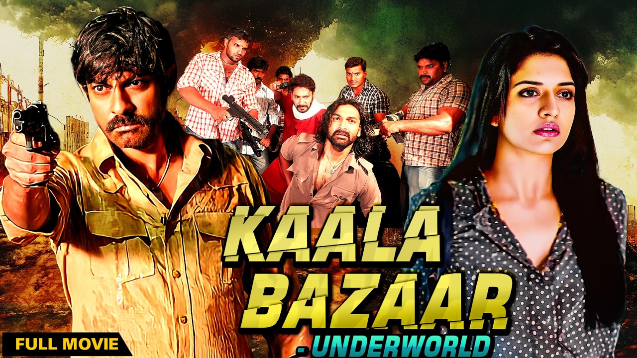 Kaala Bazaar Underworld | South Hindi Dubbed Full Movie | Jagapati Babu, Vimala Raman