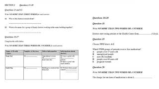 Cambridge IELTS Listening, Book 3 Test 1 With Answers