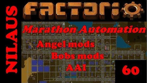 Factorio - Marathon Automation - E60 - Base Tour and Chemistry DISTRICT