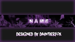banner template psd purple coloring