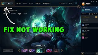 How To Fix Play button is Not Working in League Of Legends