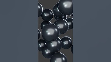 "bubbles" made in Blender