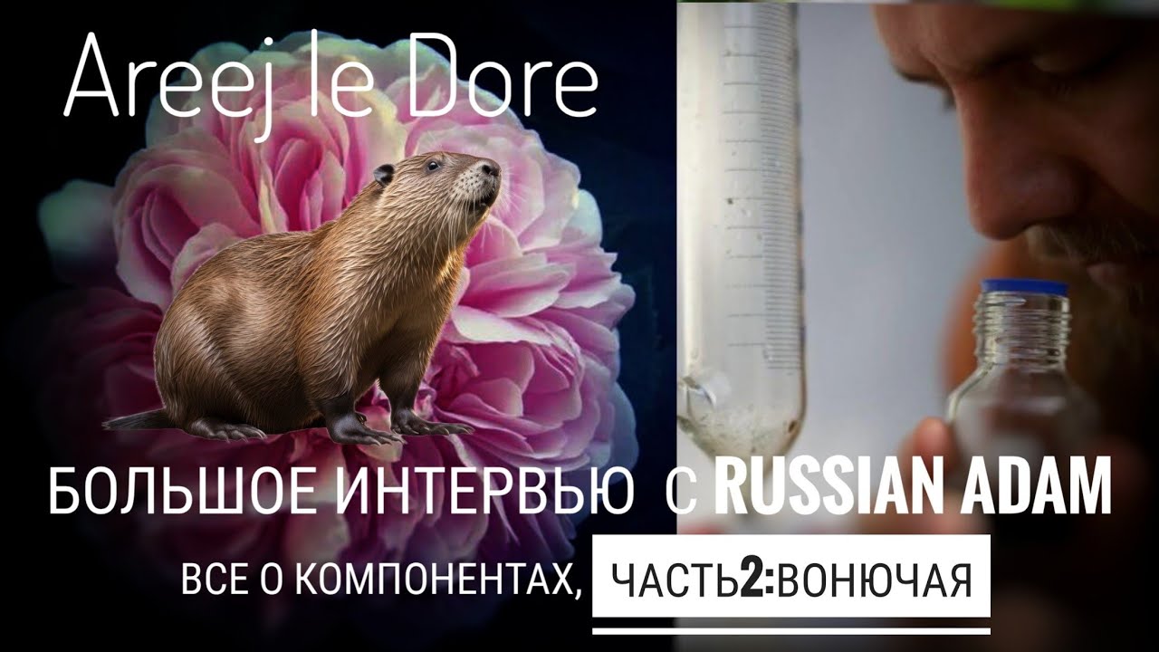 Интервью с Russian Adam: все о компонентах, часть 2 - вонючая #электропарфюмер #маркинпарфюмрф