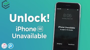 2022 How to Unlock Unavailable iPhone SE 3 | 3 Ways