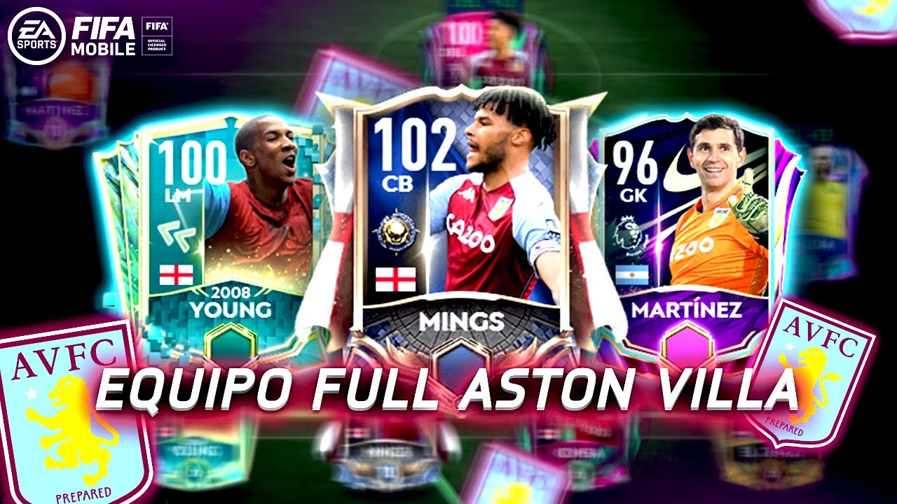 PLANTILLA FULL ASTON VILLA !!! MARTINEZ TOTS !!! YOUNG 100 GRL