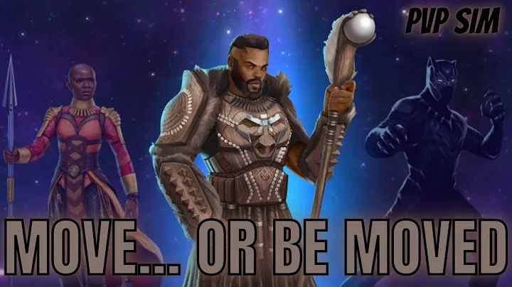 Marvel Puzzle Quest: PVP SIMULATOR TEAM WAKANDA | M'BAKU | OKOYE | 5S BLACK PANTHER