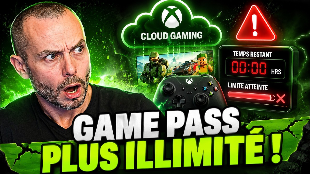 Xbox SUPPRIME le Cloud Gaming ILLIMITÉ du Game Pass !