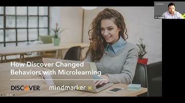 How Discover® Changed Behaviors with Microlearning (using Mindmarker) - June 16, 2021 Recording
