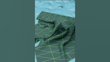 Cloth simulation blender3D | Eevee