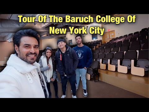 Tour Of The Baruch College In New York City | Hindi vlog