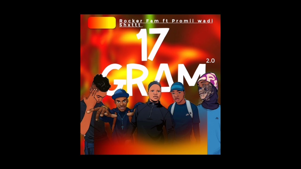 17 gram 2.0[RocMyTee Ft khomza dhe vocalist x Kanza Sa x juju malekere x promi wadi Shxt] #music 