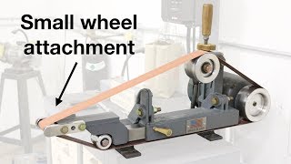 Belt grinder small wheel attachment by Jer Schmidt 411,417 views 6 years ago 16 minutes