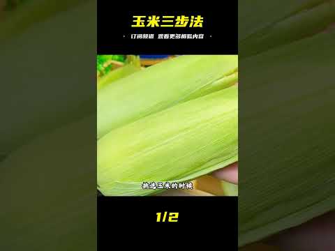 煮玉米的正確方法，千萬別只加清水！這兩步做法，讓你的玉米出鍋香甜軟糯，絕對口福！