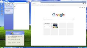 Windows XP running 4K resolution at 200% DPI